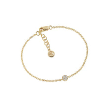  Sif Jakobs Jewellery - Armband Cecina - 18K Gold Plattiert Mit Weissen Zirkonia - Beautiful Joy