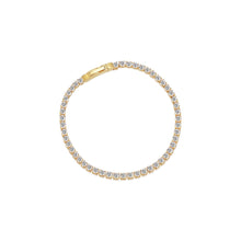  Sif Jakobs Jewellery - Armband Ellera Grande - 18K vergoldet mit weissen Zirkonia - 17 cm - Beautiful Joy