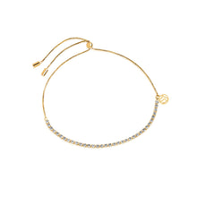  Sif Jakobs Jewellery - Armband Ellera Tennis - 18K Gold Plattiert Mit Weissen Zirkonia - Beautiful Joy