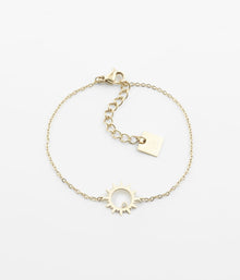  ZAG Bijoux - Armband Oursin CZ vergoldet - Beautiful Joy