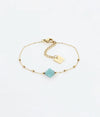 ZAG Bijoux - Armband Velasquez mit Amazonite vergoldet - Beautiful Joy