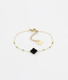 ZAG Bijoux - Armband Velasquez mit Onyx vergoldet - Beautiful Joy