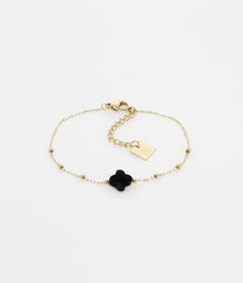  ZAG Bijoux - Armband Velasquez mit Onyx vergoldet - Beautiful Joy