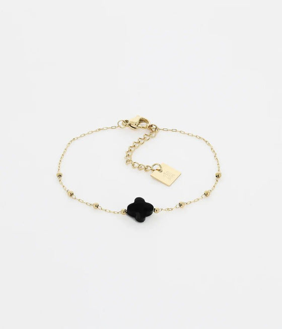 ZAG Bijoux - Armband Velasquez mit Onyx vergoldet - Beautiful Joy