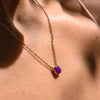 Coeur de Lion - Halskette Birthstone Red Agate - Beautiful Joy