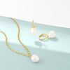 Sif Jakobs Jewellery - Halskette Padua Uno - 18k gold plated mit Süsswasserperle - Beautiful Joy