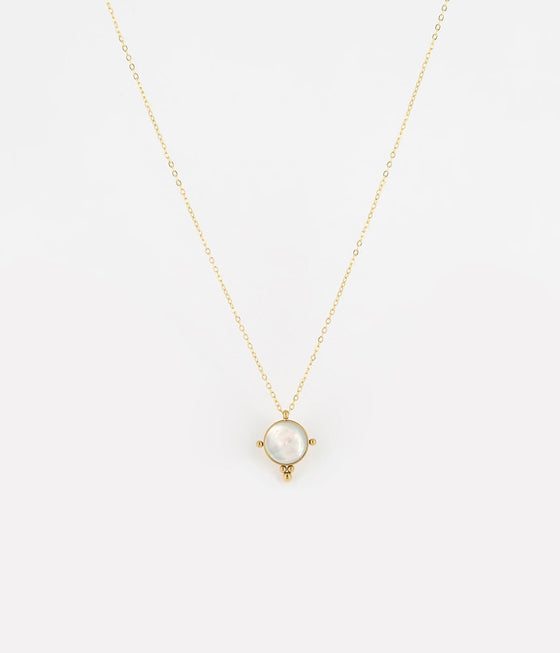ZAG Bijoux - Halskette Salome vergoldet mit Perlmutt - Beautiful Joy