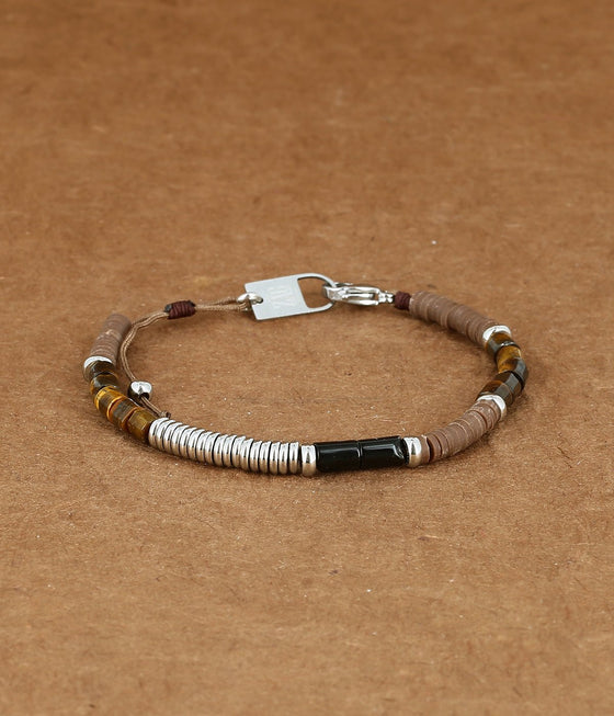 ZAG Bijoux - Herrenarmband Aymeric Tigereye - Beautiful Joy