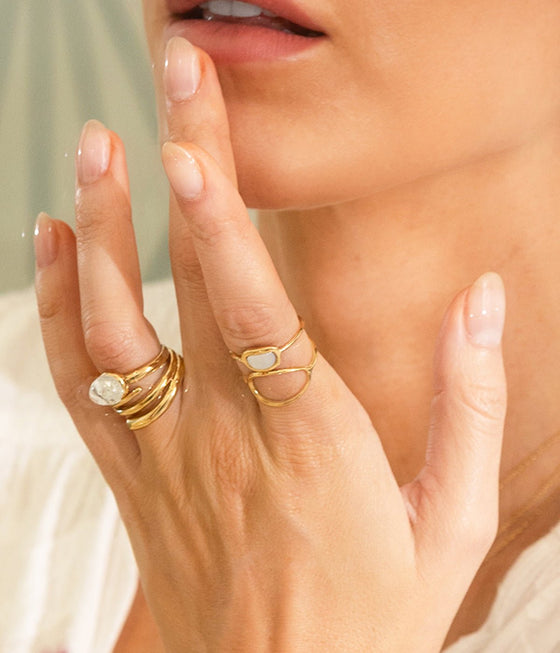 ZAG Bijoux - Ring Apola vergoldet - Beautiful Joy