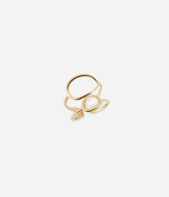 ZAG Bijoux - Ring Apola vergoldet - Beautiful Joy