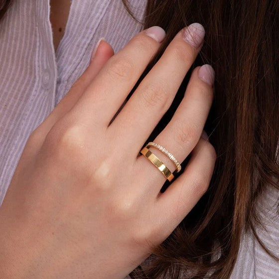 Melano Jewelry - Ring Ilja - Gold - Beautiful Joy