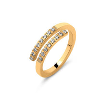  Melano Jewelry - Ring Lexy CZ - Gold - Beautiful Joy