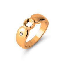  Melano Jewelry - Ring Vesper mit Kristall - Gold - Beautiful Joy