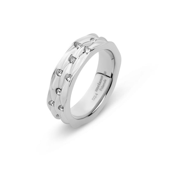 Melano Jewelry - Ringe Elena mit Zirkonia - Silber - Beautiful Joy