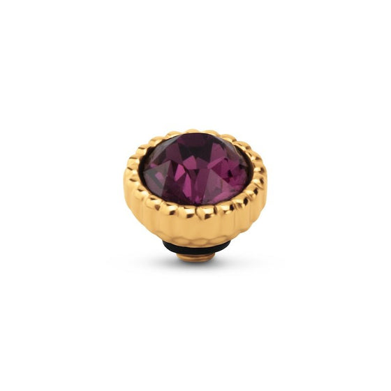 Melano Jewelry - Wechselstein Bali Petite mit Zirkonia - Gold - Beautiful Joy