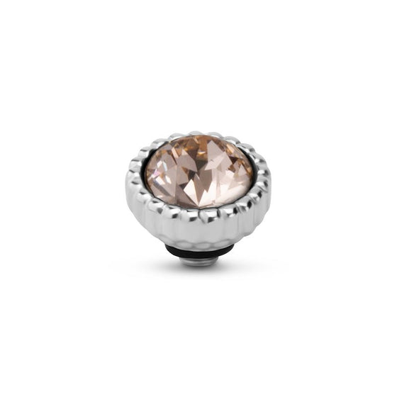 Melano Jewelry - Wechselstein Bali Petite mit Zirkonia - Silber - Beautiful Joy