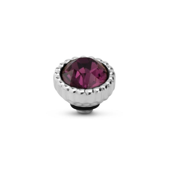 Melano Jewelry - Wechselstein Bali Petite mit Zirkonia - Silber - Beautiful Joy