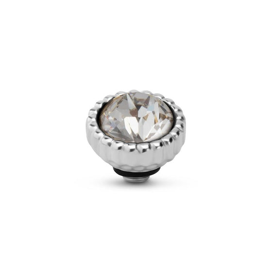 Melano Jewelry - Wechselstein Bali Petite mit Zirkonia - Silber - Beautiful Joy