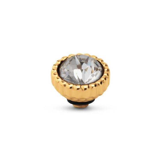 Melano Jewelry - Wechselstein Bali Petite mit Zirkonia - Gold - Beautiful Joy