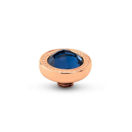 Melano Jewelry - Wechselstein Round Swirl - Rosegold - Beautiful Joy