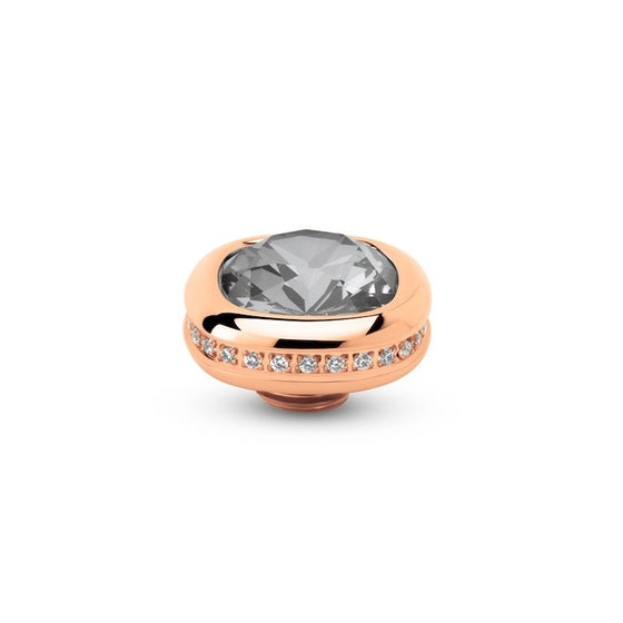 Melano Jewelry - Wechselstein Square Bright Side - Rosegold - Beautiful Joy