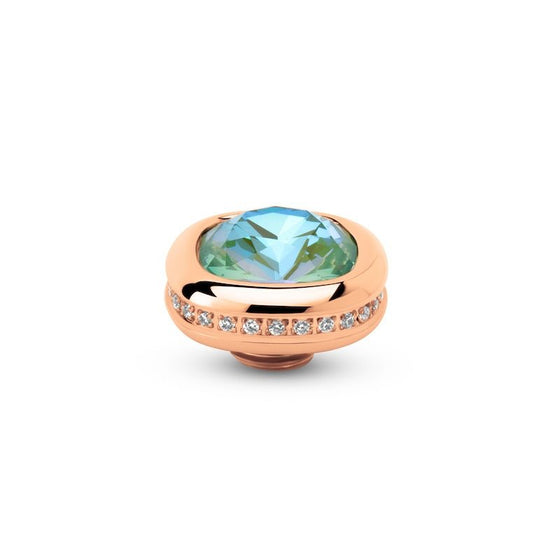 Melano Jewelry - Wechselstein Square Bright Side - Rosegold - Beautiful Joy