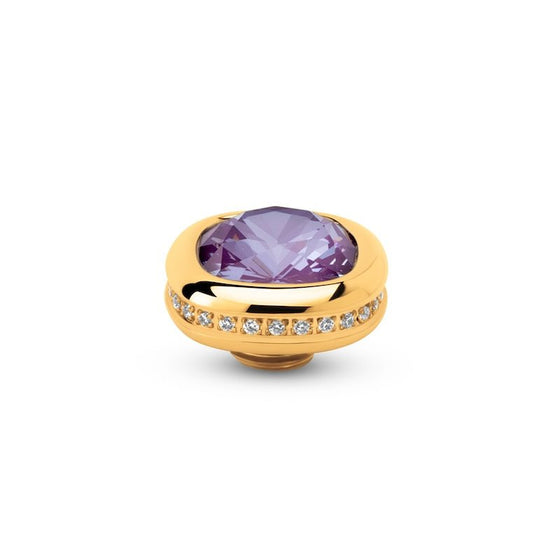 Melano Jewelry - Wechselstein Square Bright Side - Gold - Beautiful Joy