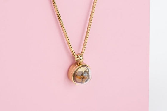 Melano Jewelry - Anhänger Globe Pendant - Gold - Beautiful Joy