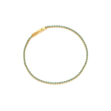  Sif Jakobs Jewellery - Armband Ellera - 18k vergoldet, mit türkisen Zirkonia - 16 cm - Beautiful Joy