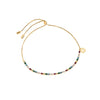 Sif Jakobs Jewellery - Armband Ellera Tennis - 18K Gold Plattiert Mit Bunten Zirkonia - Beautiful Joy