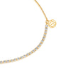 Sif Jakobs Jewellery - Armband Ellera Tennis - 18K Gold Plattiert Mit Weissen Zirkonia - Beautiful Joy