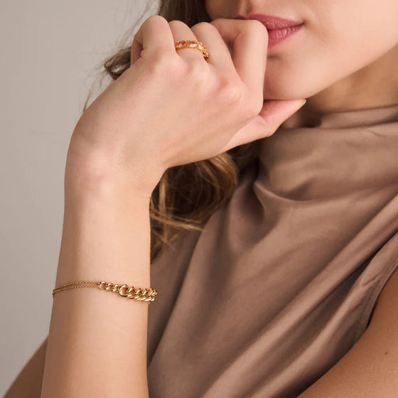 Sif Jakobs Jewellery - Armband Oria - 18k vergoldet - Beautiful Joy