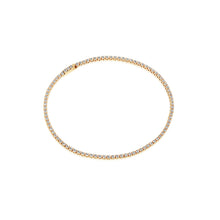  Sif Jakobs Jewellery - Ellera Armband - 18K Gold Plattiert Mit Weissen Zirkonia - 17 cm - Beautiful Joy