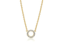  Sif Jakobs Jewellery - Halskette Biella Piccolo - 18K Gold Plattiert Mit Weissen Zirkonia - Beautiful Joy