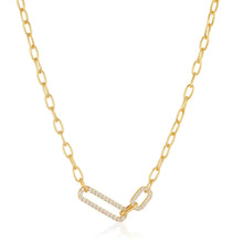  Sif Jakobs Jewellery - Halskette Capizzi Due - 18k vergoldet, mit weissen Zirkonia - Gold - Beautiful Joy