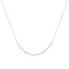  Sif Jakobs Jewellery - Halskette Ellera Ovale - 18k vergoldet, mit weissen Zirkonia - Beautiful Joy