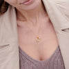 Sif Jakobs Jewellery - Halskette Ferrara - 18K Gold Plattiert Mit Bunten Zirkonia - Beautiful Joy