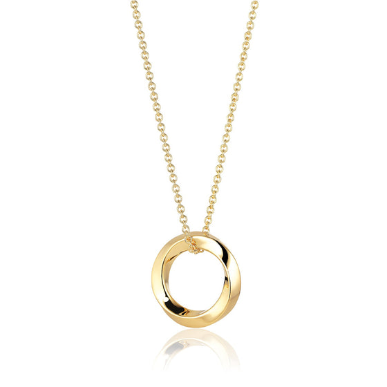 Sif Jakobs Jewellery - Halskette Ferrara Pianura - 18K Gold Plattiert (45-60 Cm) - Beautiful Joy