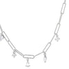 Sif Jakobs Jewellery - Halskette Rimini Mit Weissen Zirkonia Steinen - Beautiful Joy