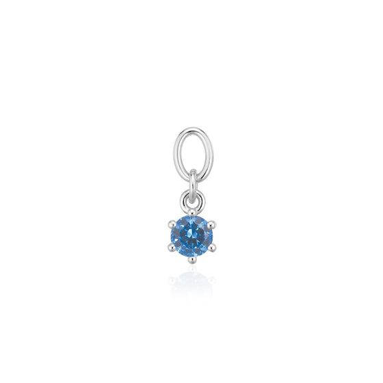 Sif Jakobs Jewellery - Hoop Charm Circolo Uno - mit blauen Zirkonia - Beautiful Joy