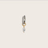 Sif Jakobs Jewellery - Hoop Charm Occhio  - 18K vergoldet mit weissen Zirkonia - Beautiful Joy