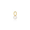 Sif Jakobs Jewellery - Hoop Charm Perla Uno  - 18K vergoldet mit Süsswasserperlen - Beautiful Joy