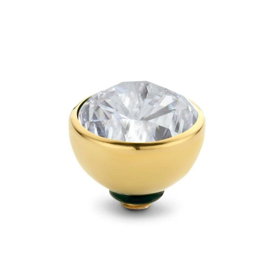 Melano Jewelry - Melano Wechselstein Basic cz Twisted 6 mm - Gold - Beautiful Joy