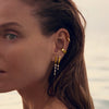 Sif Jakobs Jewellery - Ohrringe Adria Pendolo - 18k Gold plattiert mit Süsswasserperle und weissen Zirkonia - Beautiful Joy