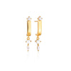 Sif Jakobs Jewellery - Ohrringe Adria Tre Pendolo - 18k Gold plattiert mit Süsswasserperle - Beautiful Joy