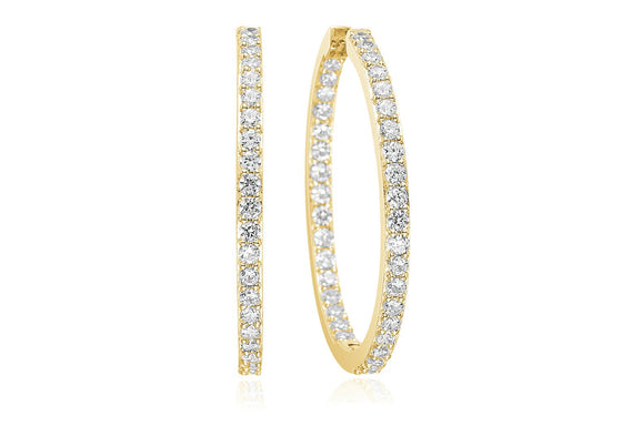 Sif Jakobs Jewellery - Ohrringe Bovalino - 18K Gold Plattiert Mit Weissen Zirkonia - Beautiful Joy