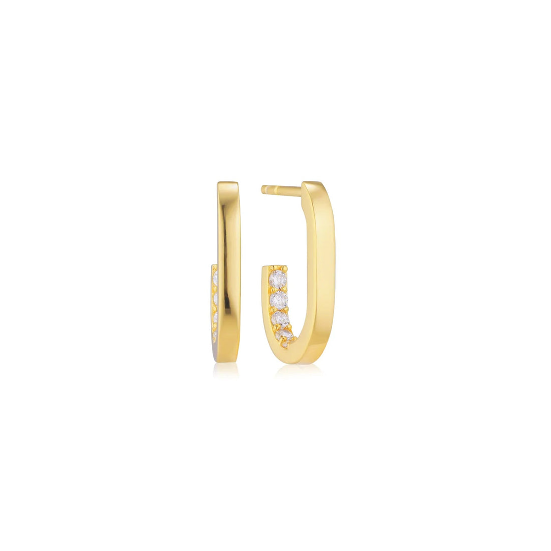  Sif Jakobs Jewellery - Ohrringe Capizzi Piccolo - 18k vergoldet, mit weissen Zirkonia - Gold - Beautiful Joy