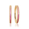 Sif Jakobs Jewellery - Ohrringe Ellera Grande - 18k vergoldet, mit pinkem Farbverlauf - Beautiful Joy