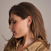 Sif Jakobs Jewellery - Ohrringe Ellera Ovale Grande - 18k vergoldet, mit weissen Zirkonia - Beautiful Joy