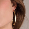 Sif Jakobs Jewellery - Ohrringe Ellisse Pianura Grande - 18k vergoldet - Beautiful Joy